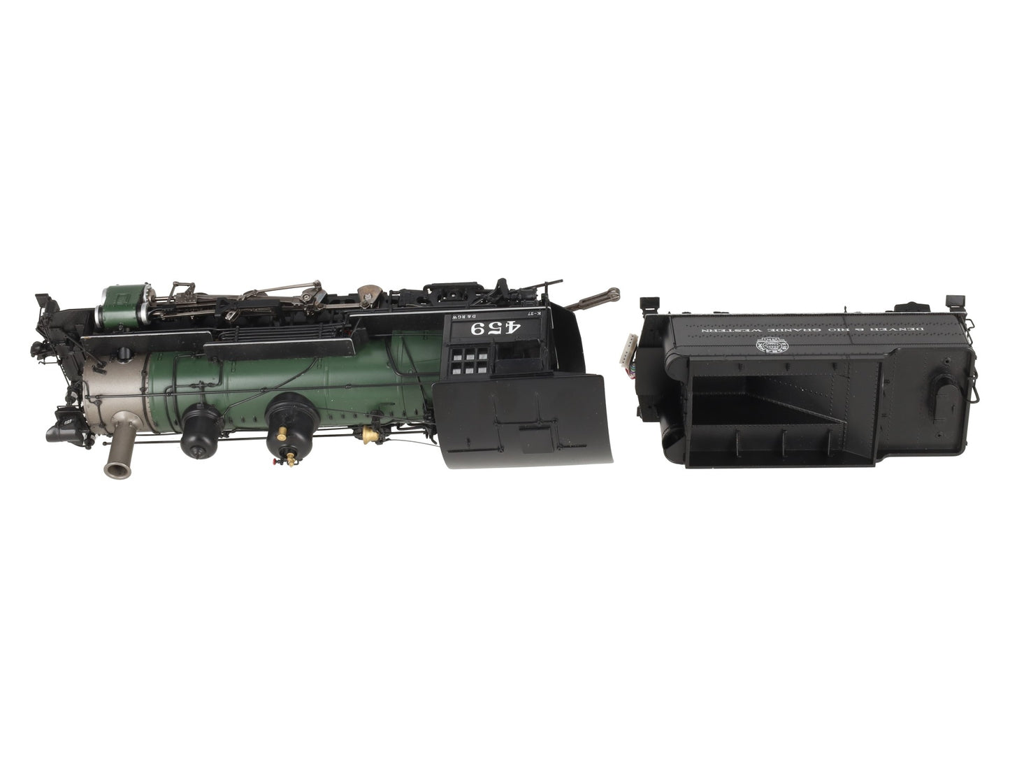 Mountain Model Imports DC1009-3 On3 BRASS D&RGW K-27 2-8-2 Steam Loco - F/P EX/Box
