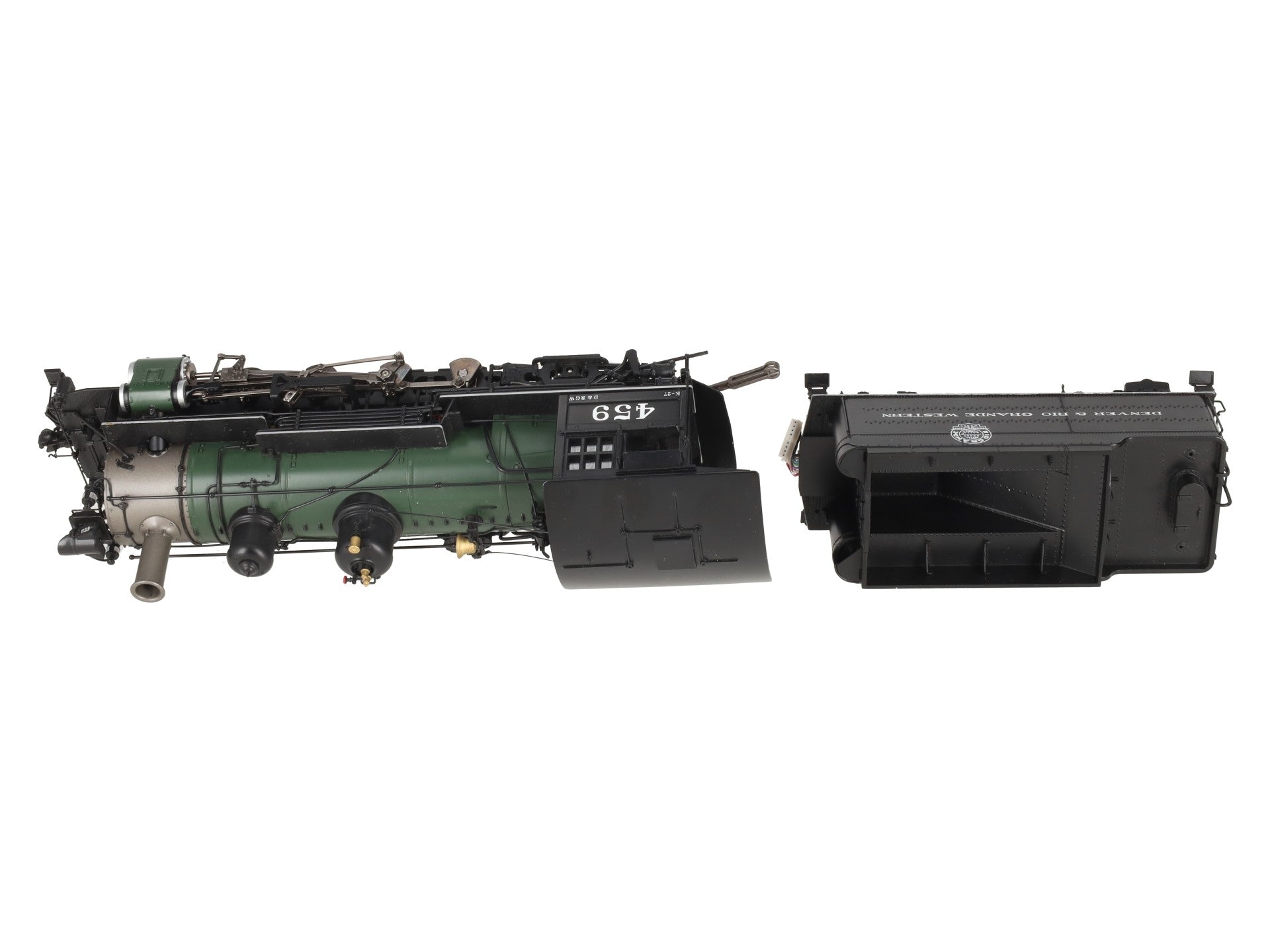 Mountain Model Imports DC1009-3 On3 BRASS D&RGW K-27 2-8-2 Steam Loco - F/P EX/Box