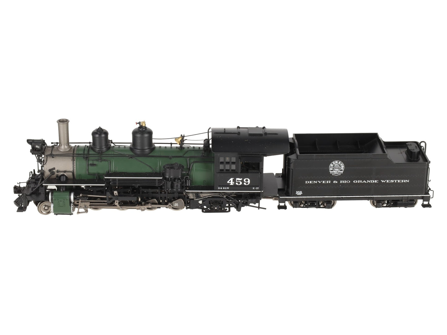 Mountain Model Imports DC1009-3 On3 BRASS D&RGW K-27 2-8-2 Steam Loco - F/P EX/Box