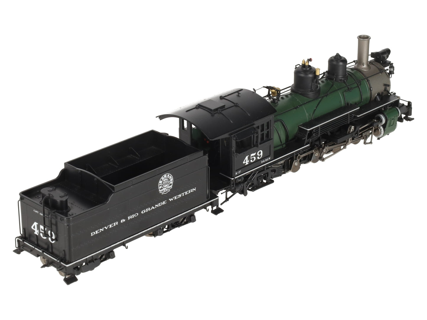 Mountain Model Imports DC1009-3 On3 BRASS D&RGW K-27 2-8-2 Steam Loco - F/P EX/Box