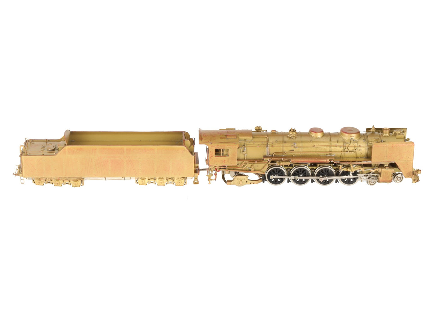 Key Imports HO BRASS NYC L-3a 4-8-2 Mohawk Steam Loco & Tender - Unpainted EX/Box