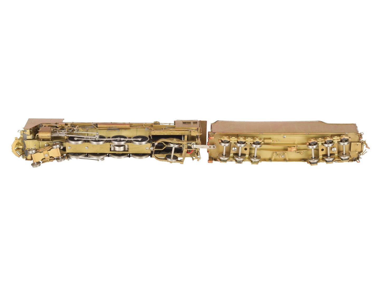 Key Imports HO BRASS NYC L-3a 4-8-2 Mohawk Steam Loco & Tender - Unpainted EX/Box