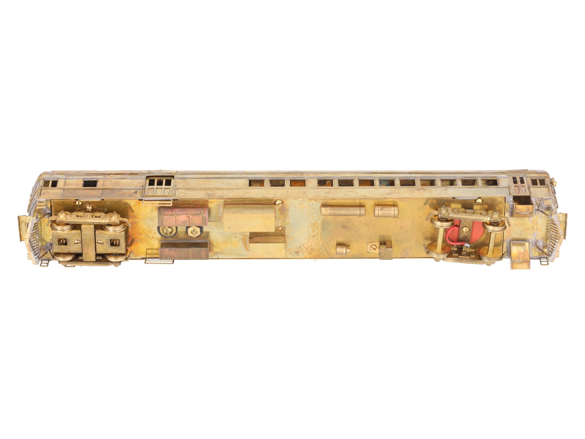 Suydam 350 Brass Powered Brill Gas-Electric 75 Ft. Combination Coach VG/Box