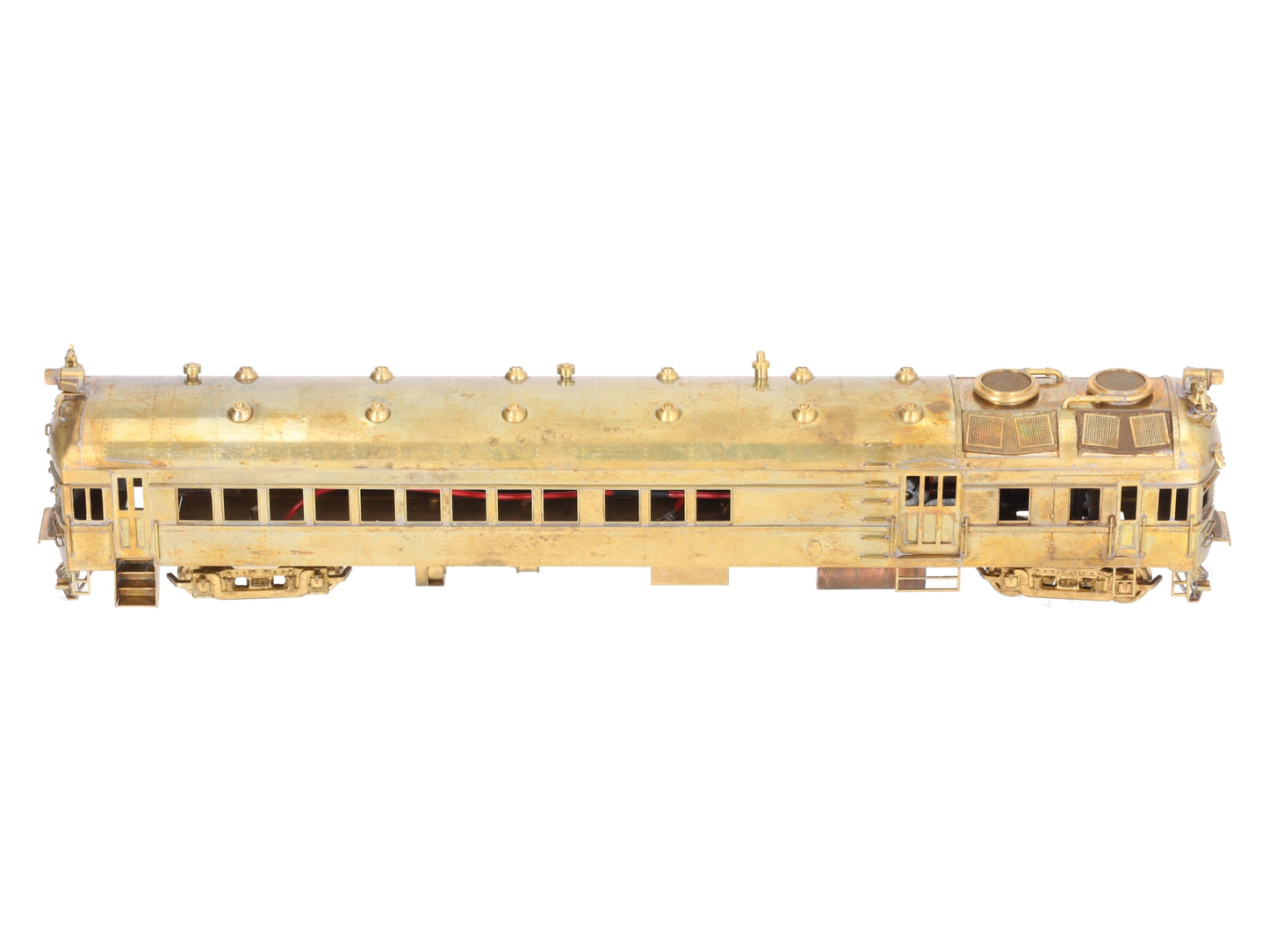 Suydam 350 Brass Powered Brill Gas-Electric 75 Ft. Combination Coach VG/Box