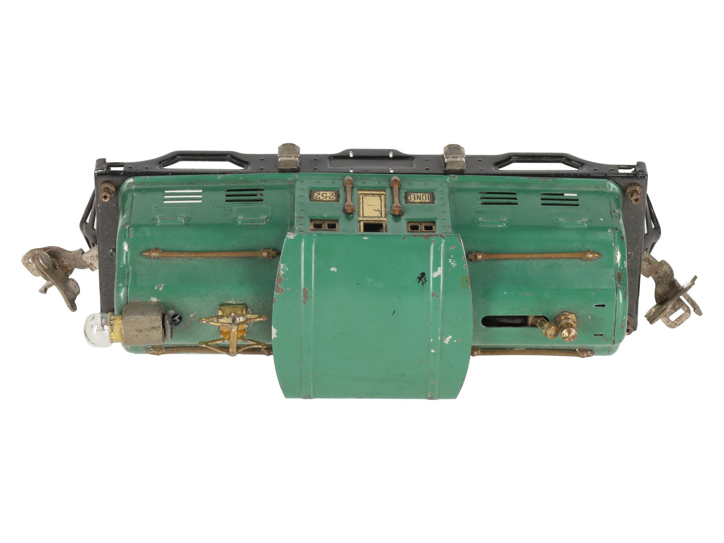 Lionel 252 Vintage O Prewar Green Tinplate Electric Locomotive VG