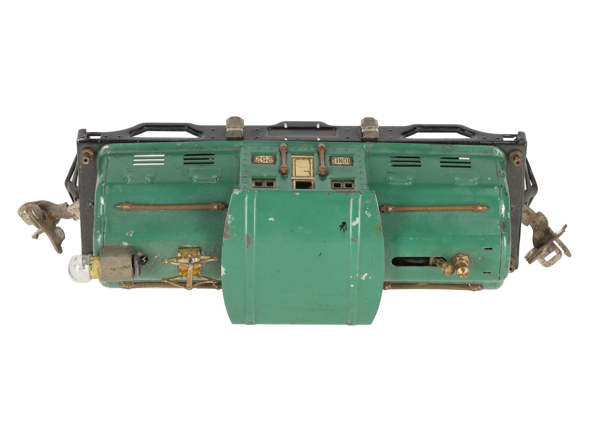 Lionel 252 Vintage O Prewar Green Tinplate Electric Locomotive VG