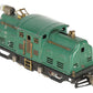Lionel 252 Vintage O Prewar Green Tinplate Electric Locomotive VG