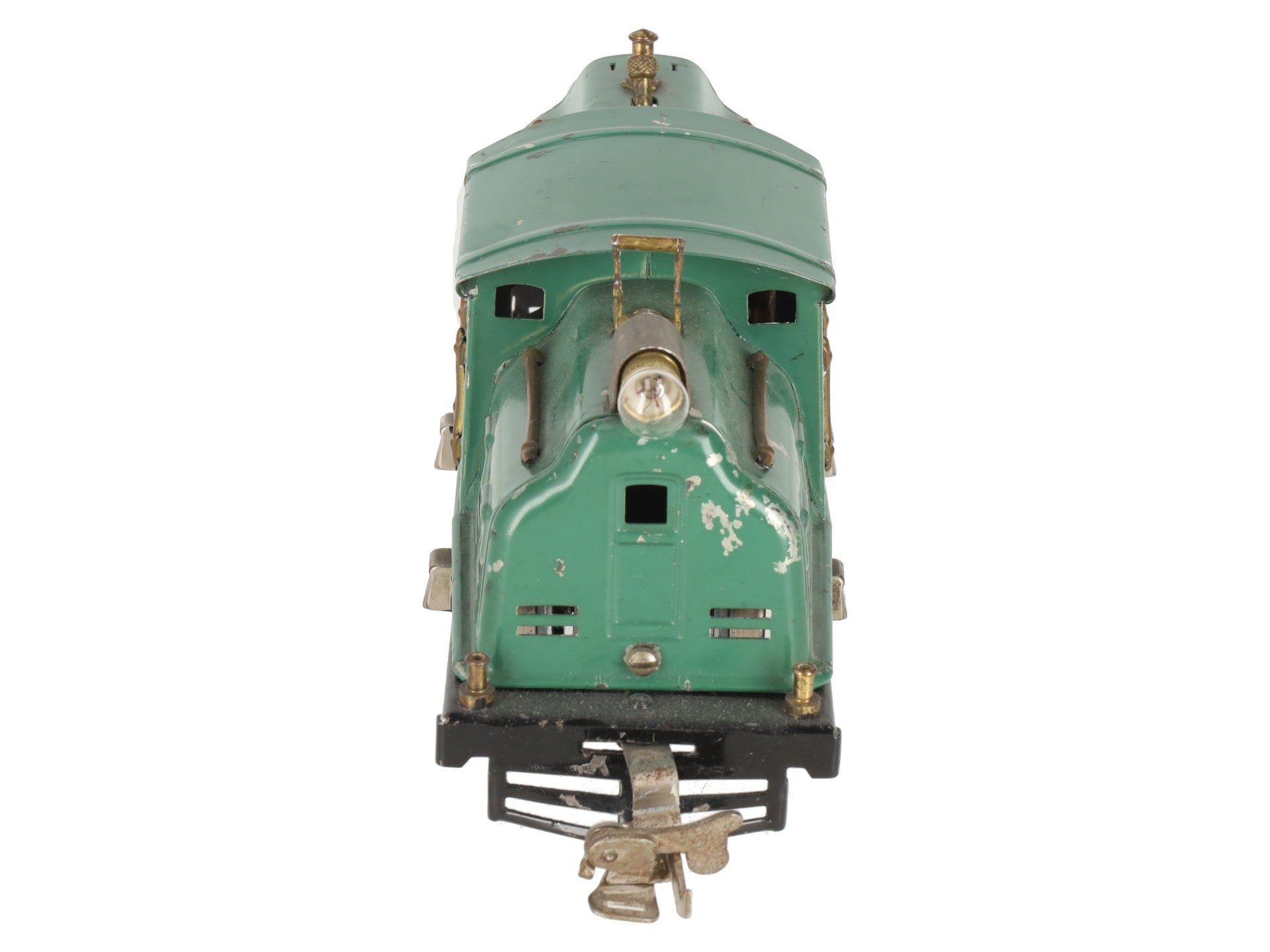 Lionel 252 Vintage O Prewar Green Tinplate Electric Locomotive VG