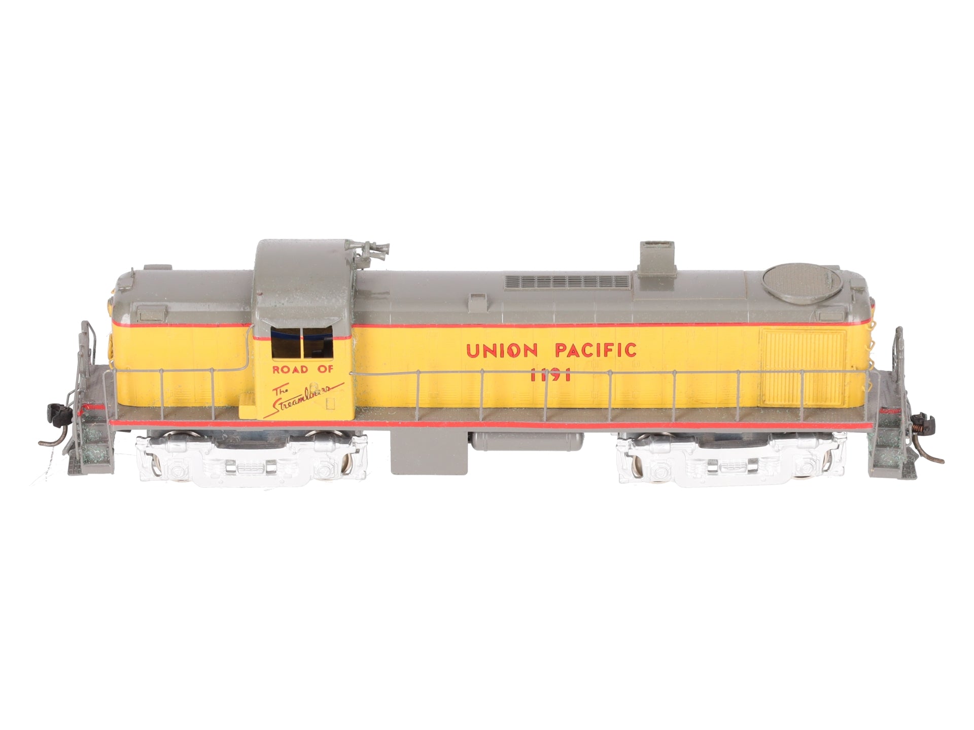 Alco Models D-132 HO Scale Brass Alco RS-2 Diesel Locomotive - Painted EX/Box