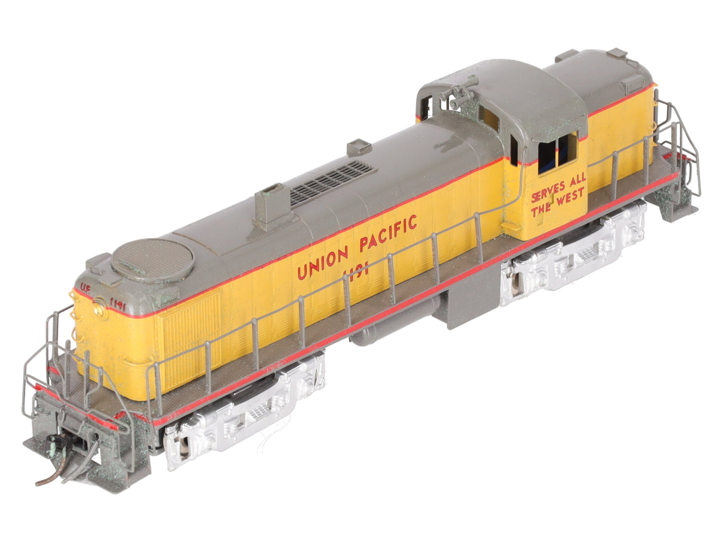 Alco Models D-132 HO Scale Brass Alco RS-2 Diesel Locomotive - Painted EX/Box