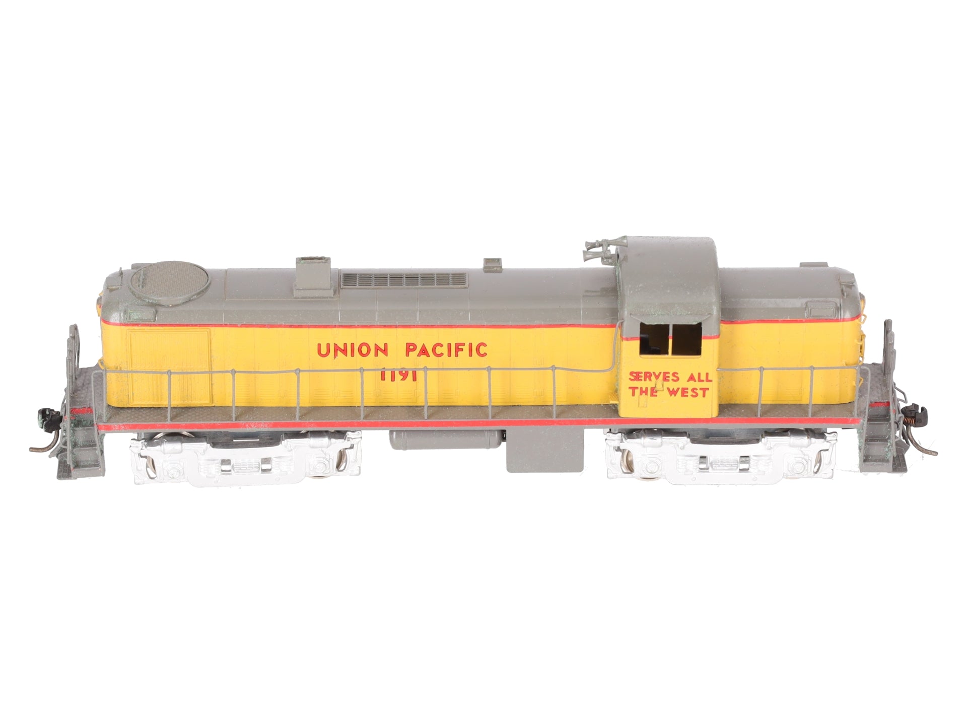 Alco Models D-132 HO Scale Brass Alco RS-2 Diesel Locomotive - Painted EX/Box