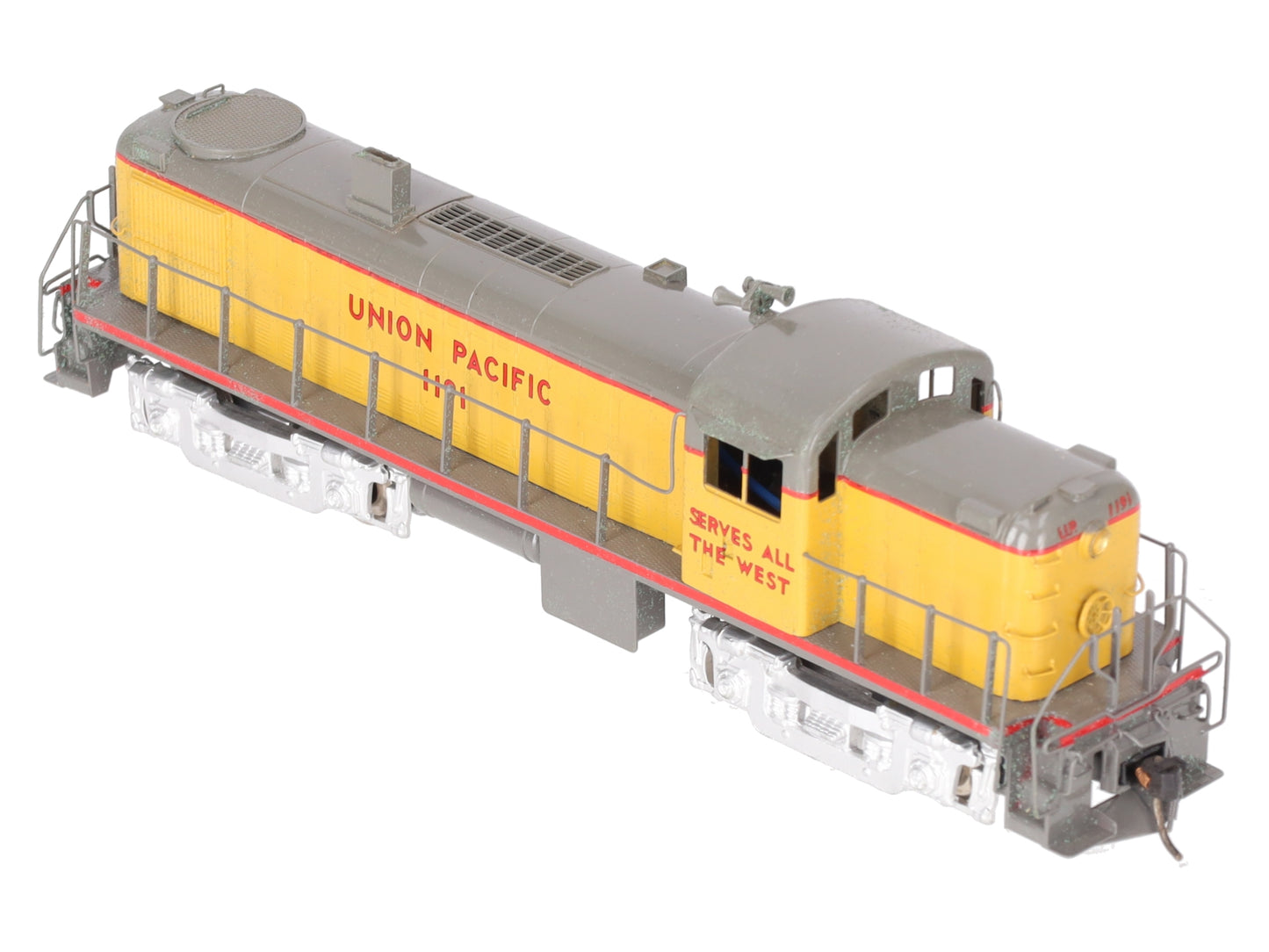 Alco Models D-132 HO Scale Brass Alco RS-2 Diesel Locomotive - Painted EX/Box