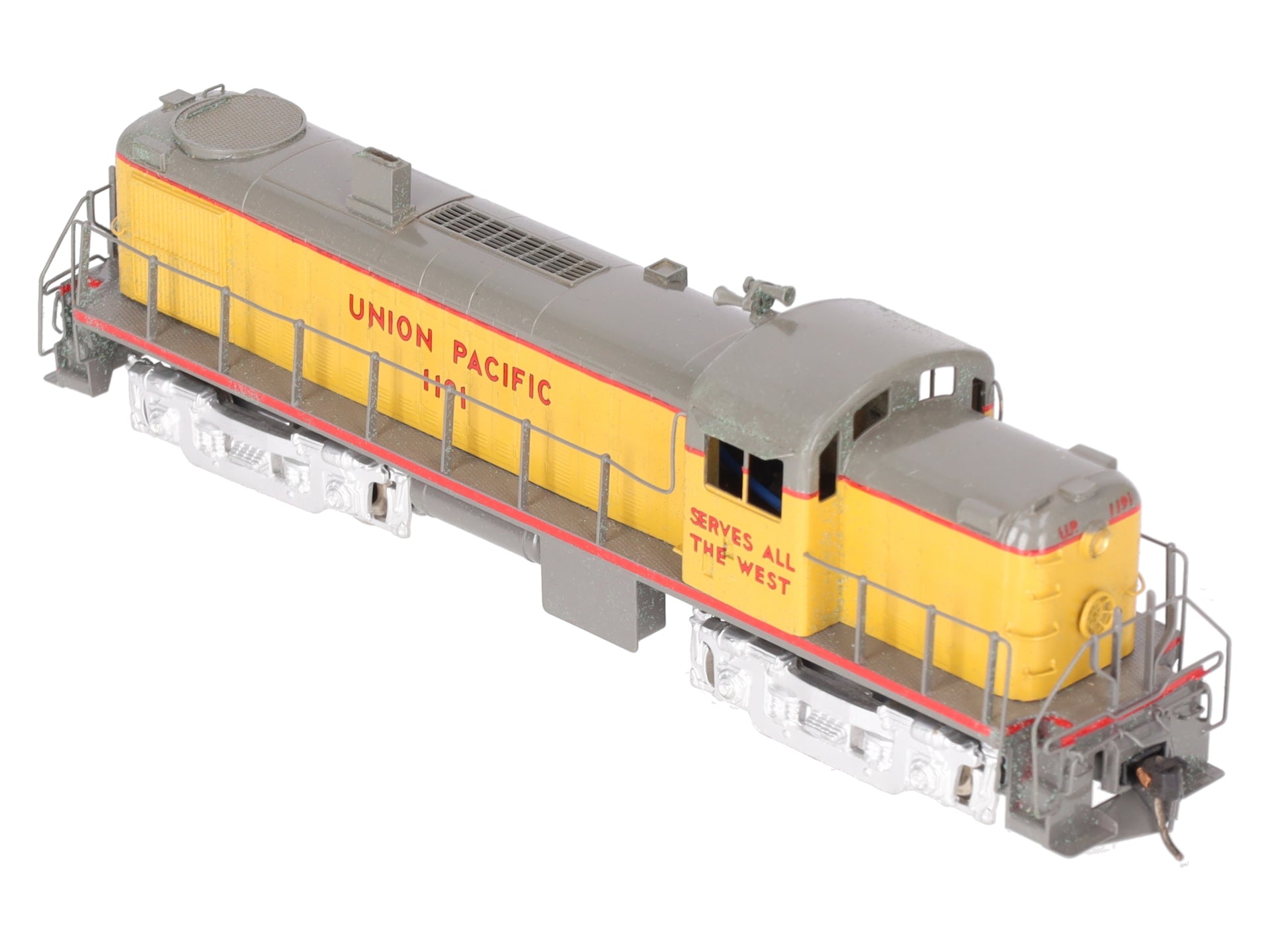 Alco Models D-132 HO Scale Brass Alco RS-2 Diesel Locomotive - Painted EX/Box