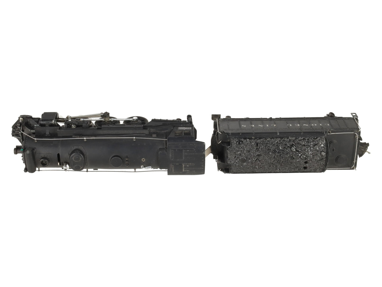 Lionel 225E Vintage O 2-6-2 Die-Cast Steam Locomotive w/ 2235W Tender VG