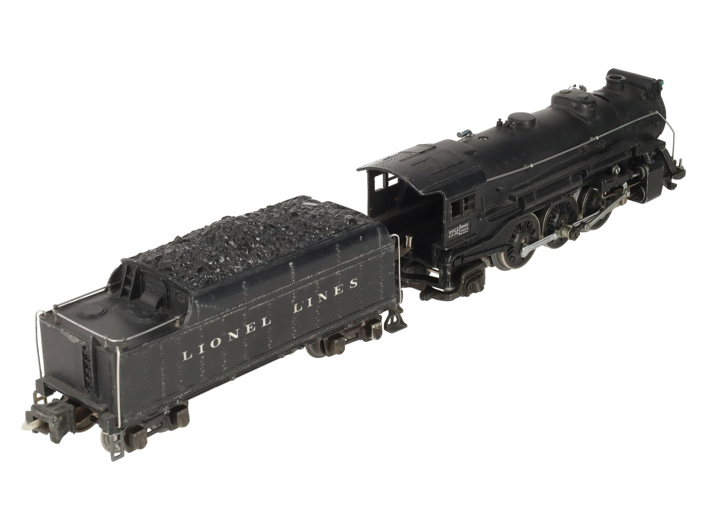 Lionel 225E Vintage O 2-6-2 Die-Cast Steam Locomotive w/ 2235W Tender VG