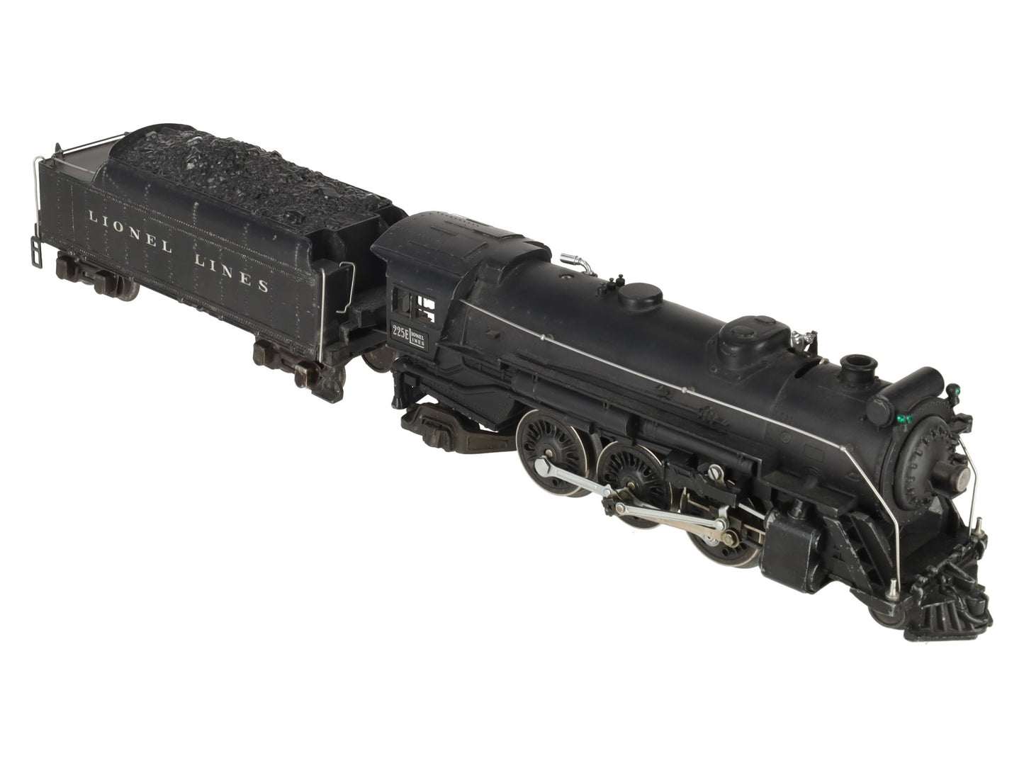 Lionel 225E Vintage O 2-6-2 Die-Cast Steam Locomotive w/ 2235W Tender VG
