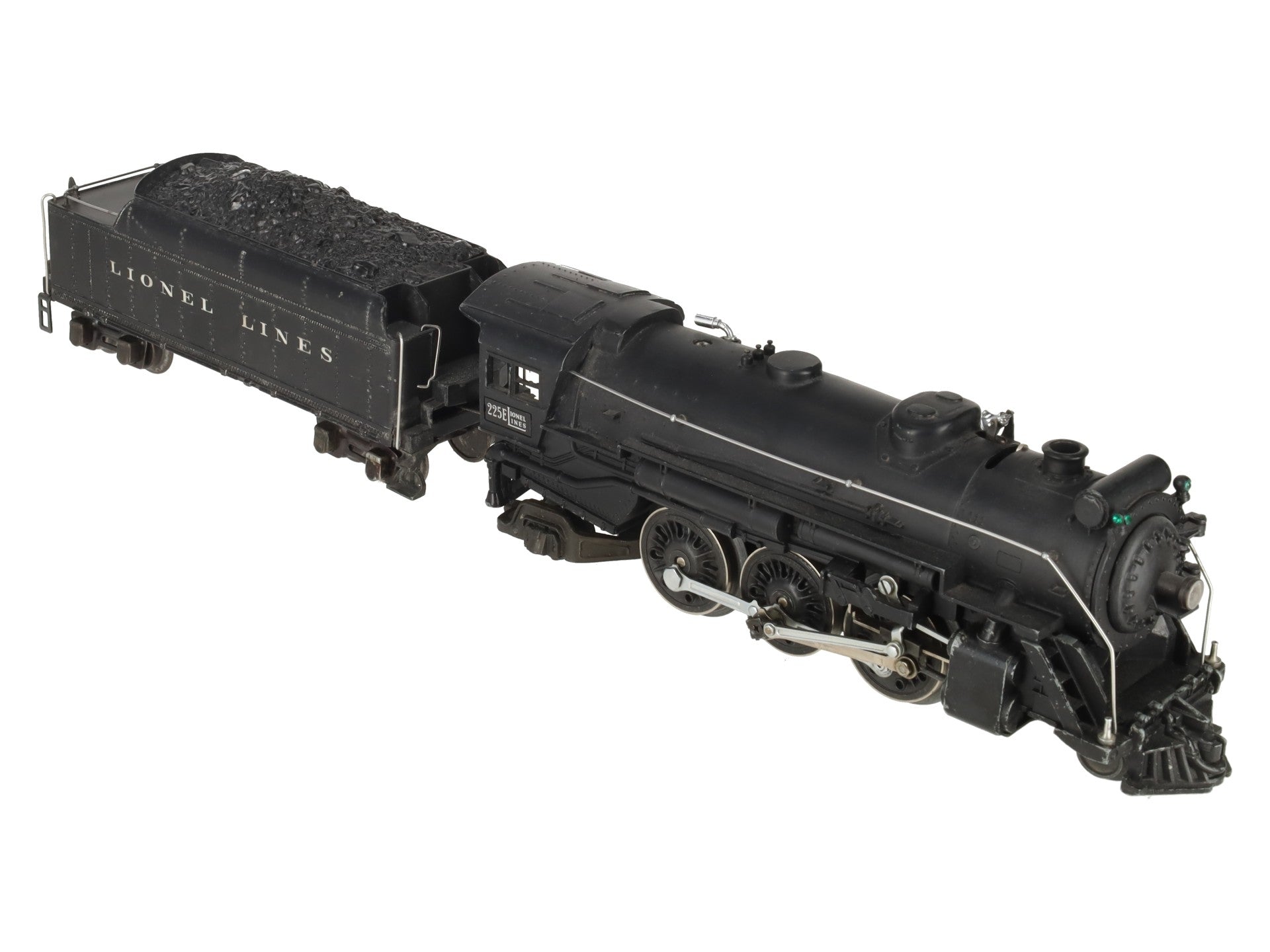 Lionel 225E Vintage O 2-6-2 Die-Cast Steam Locomotive w/ 2235W Tender VG