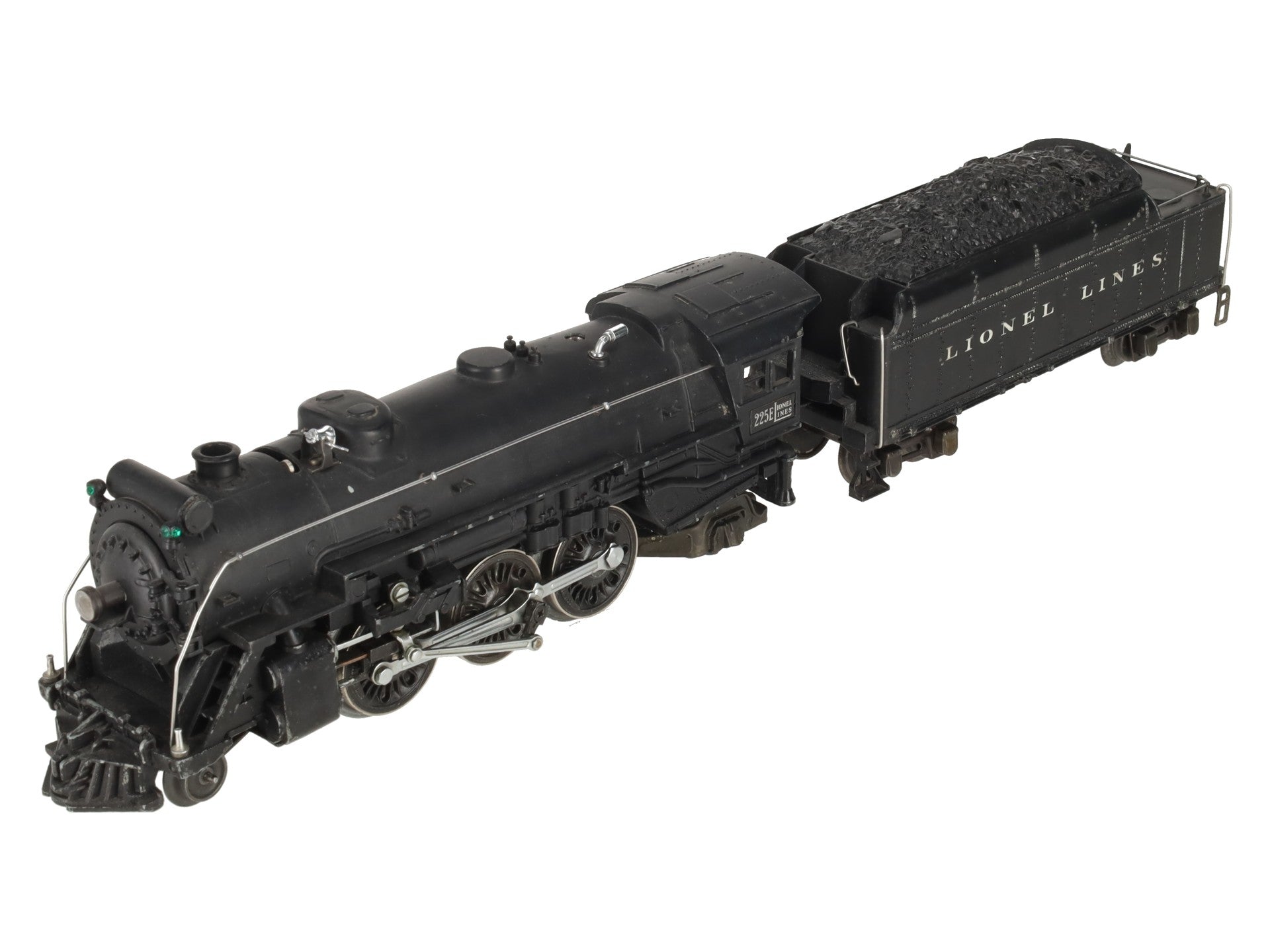 Lionel 225E Vintage O 2-6-2 Die-Cast Steam Locomotive w/ 2235W Tender VG