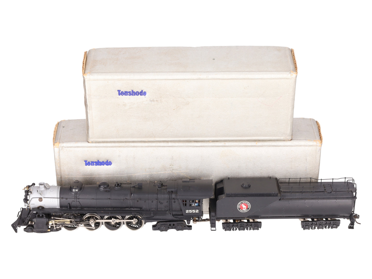 Tenshodo 137 HO BRASS GN 4-8-4 Class S-1 Northern Steam Locomotive & Tender EX/Box
