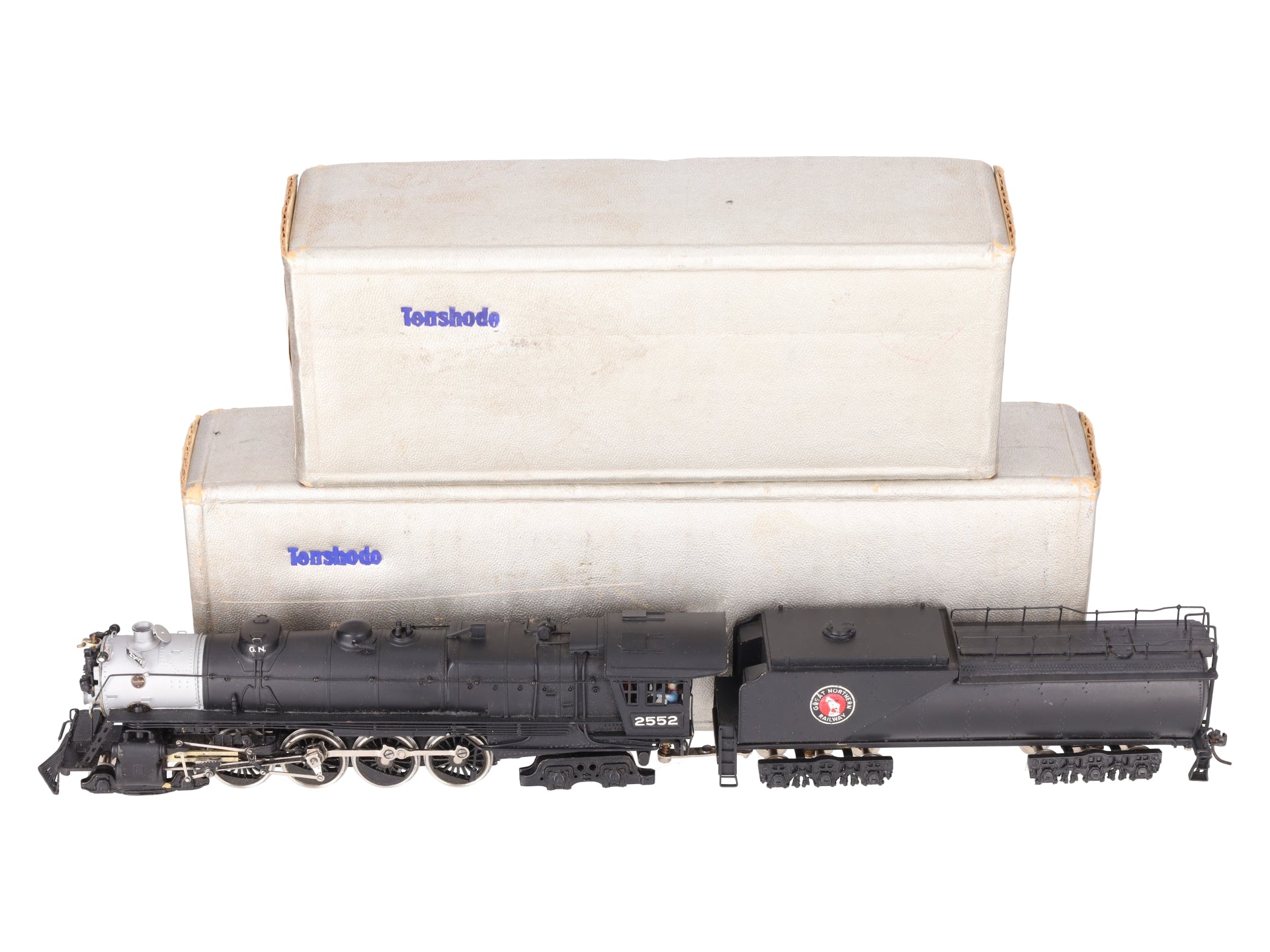 Tenshodo 137 HO BRASS GN 4-8-4 Class S-1 Northern Steam Locomotive & Tender EX/Box