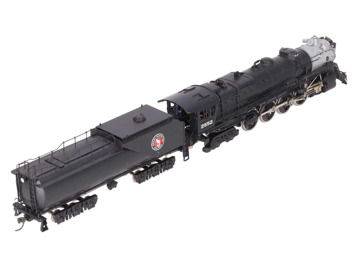 Tenshodo 137 HO BRASS GN 4-8-4 Class S-1 Northern Steam Locomotive & Tender EX/Box