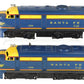 Lionel 208 Vintage O Gauge Santa Fe Alco AA Diesel Locomotive Set VG