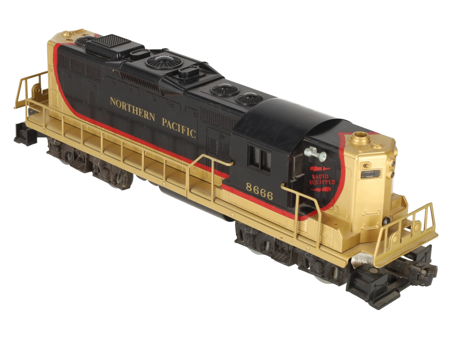 Lionel 6-8666 O Gauge Northern Pacific GP9 Powered Diesel Locomotive #8666 EX/Box