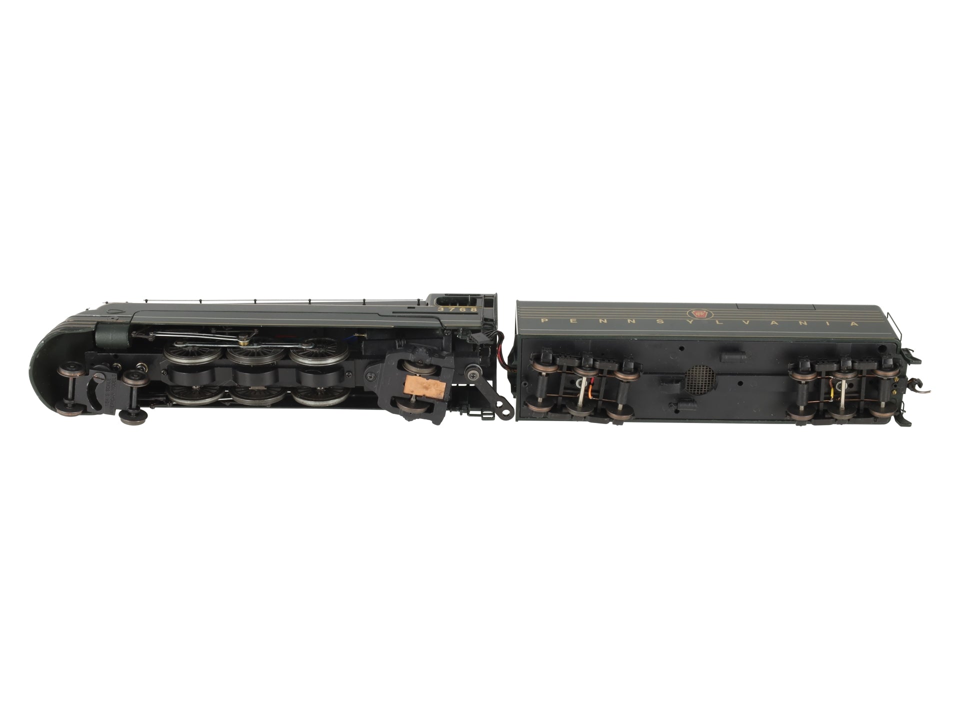 American Models S USRA Pennsylvania 4-6-2 Die-cast Steam Locomotive #3768 EX/Box