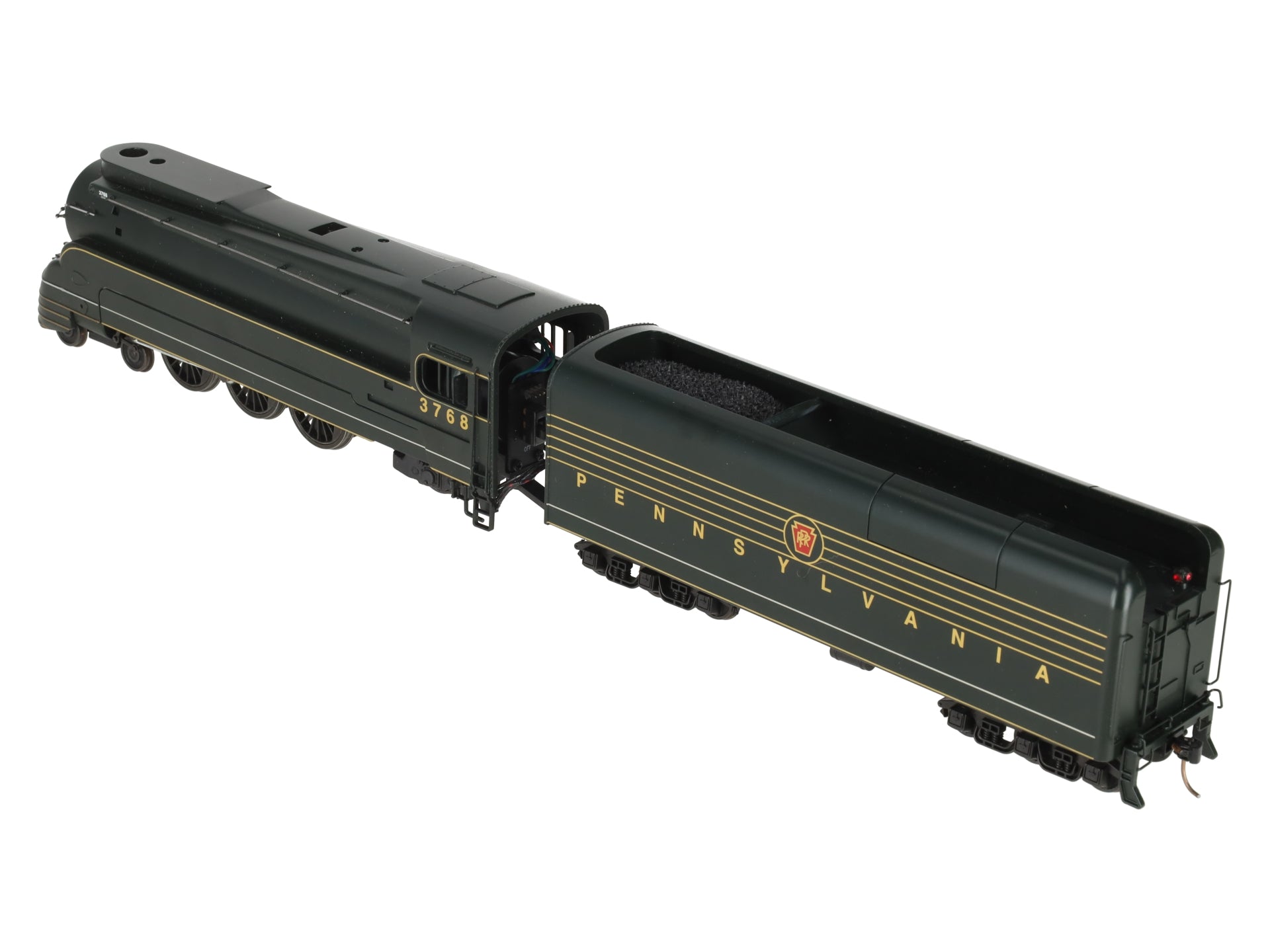 American Models S USRA Pennsylvania 4-6-2 Die-cast Steam Locomotive #3768 EX/Box