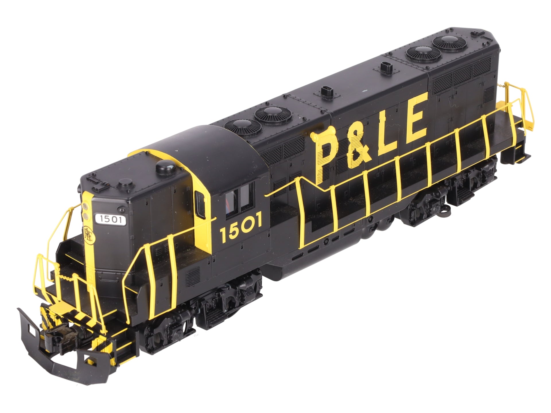 MTH 30-2414-1 O Pittsburgh & Lake Erie GP-7 Diesel Engine w/PS2 #1501 EX/Box