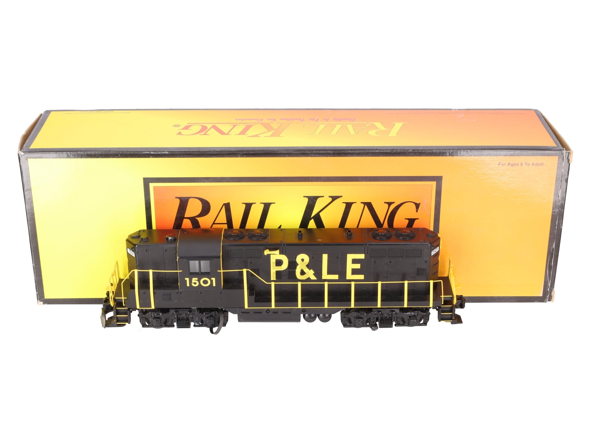 MTH 30-2414-1 O Pittsburgh & Lake Erie GP-7 Diesel Engine w/PS2 #1501 EX/Box