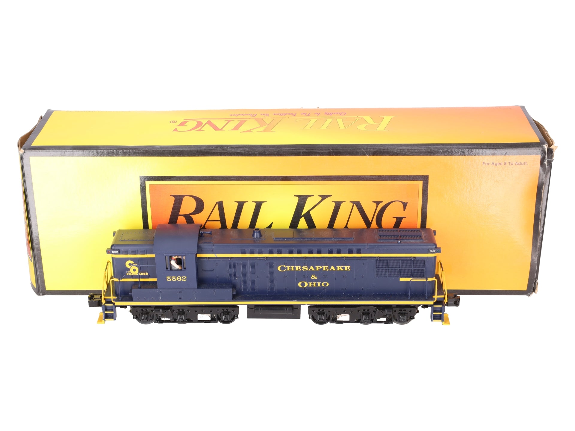 MTH 30-2377-1 Chesapeake & Ohio AS-616 Diesel Engine with Proto-Sound 2.0 #5562 EX/Box