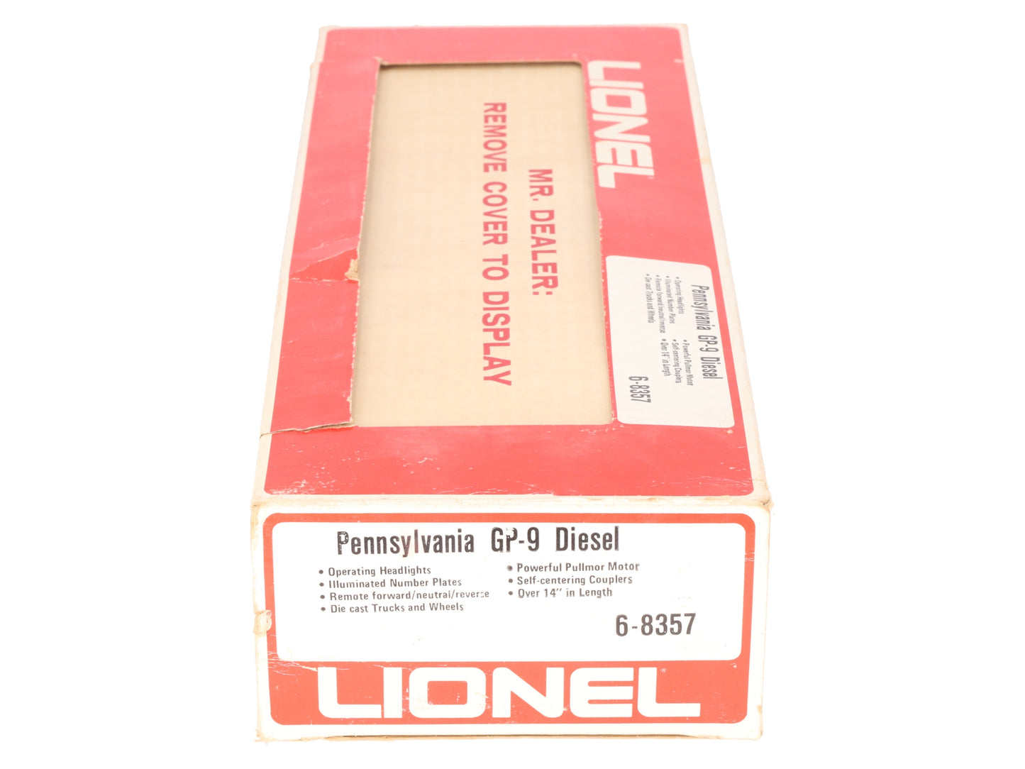 Lionel 6-8357 O Pennsylvania GP9 Diesel Locomotive #8357 EX/Box