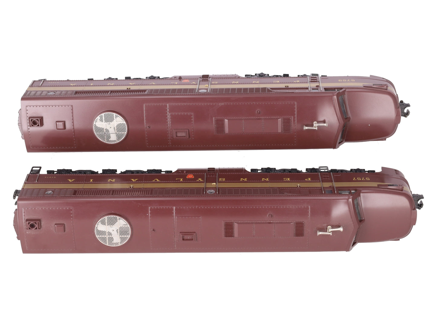 MTH 20-2019-1 O Pennsylvania Alco PA AA Diesel Locomotive Set #5757A/5759A w/PS1 EX