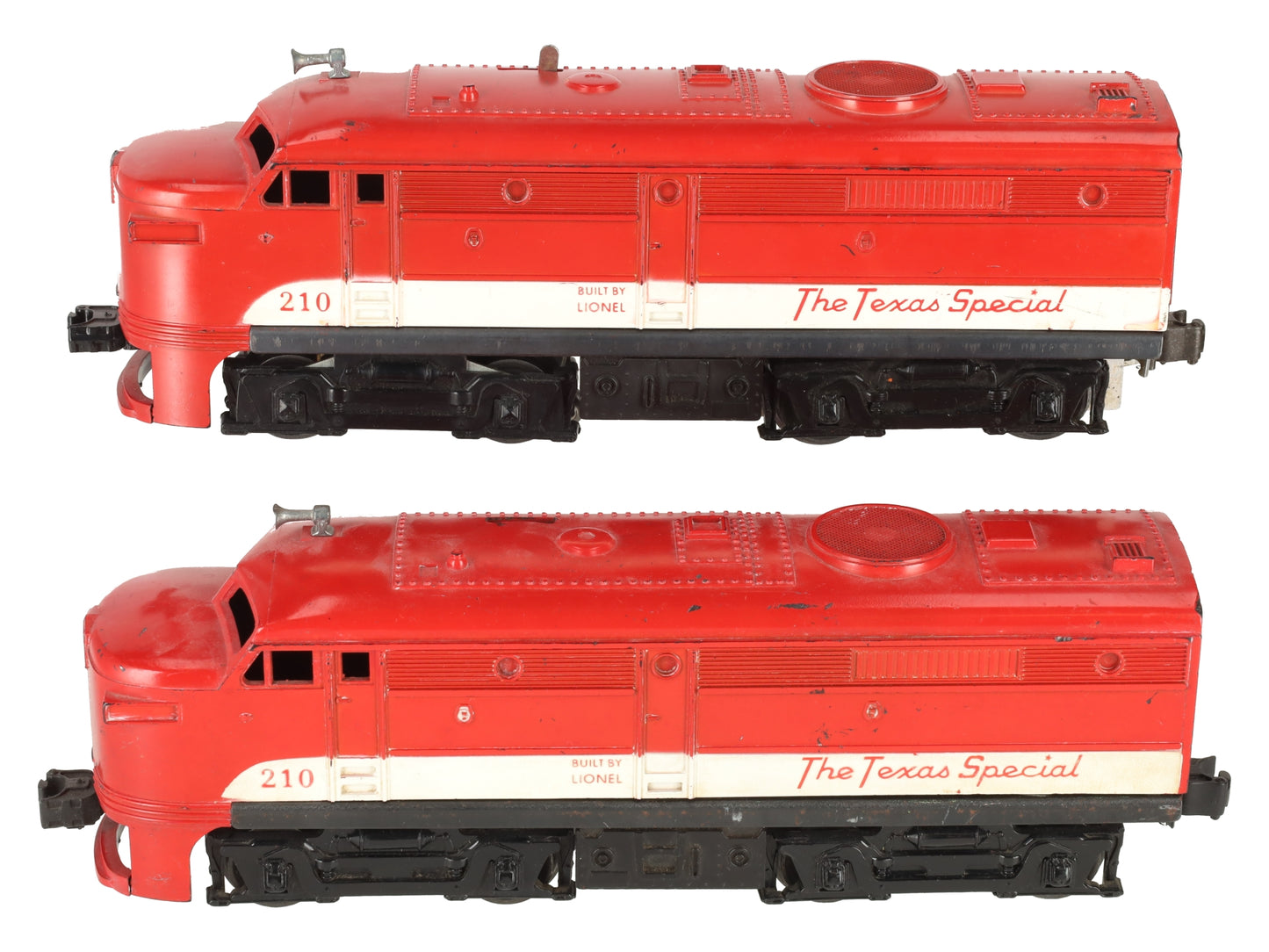 Lionel 210 O Vintage Texas Special AA Diesel Locomotive Set #210 VG