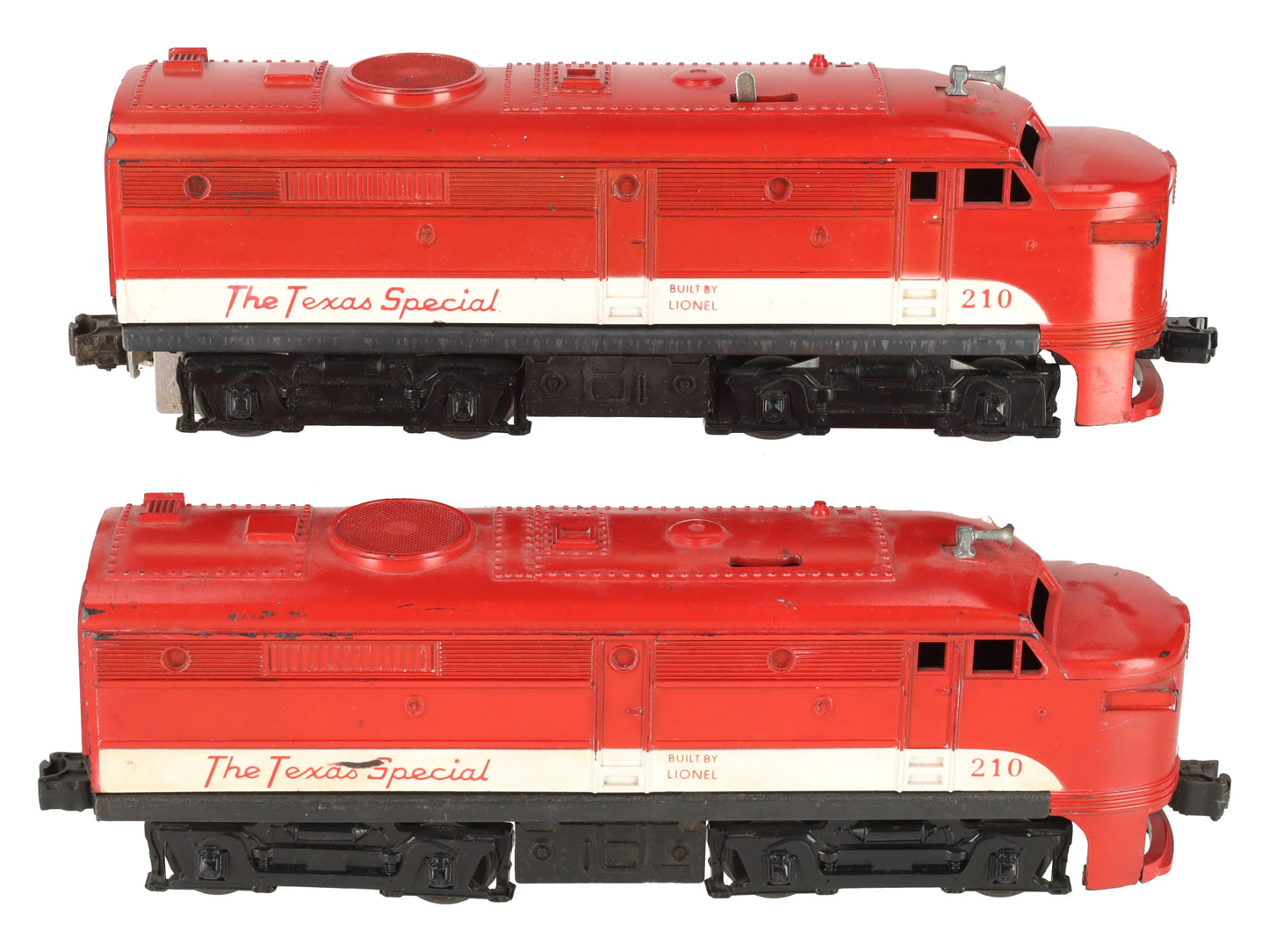 Lionel 210 O Vintage Texas Special AA Diesel Locomotive Set #210 VG