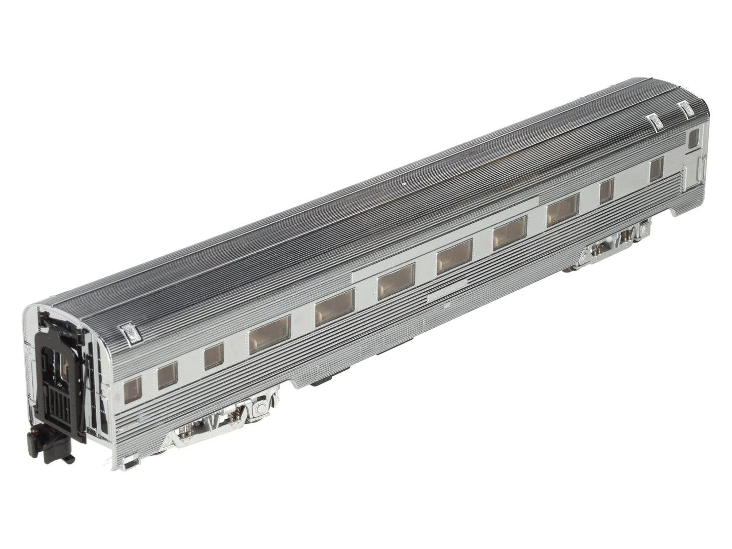American Models Undecorated (High rail) Extra Budd Coach - SILVER EX/Box