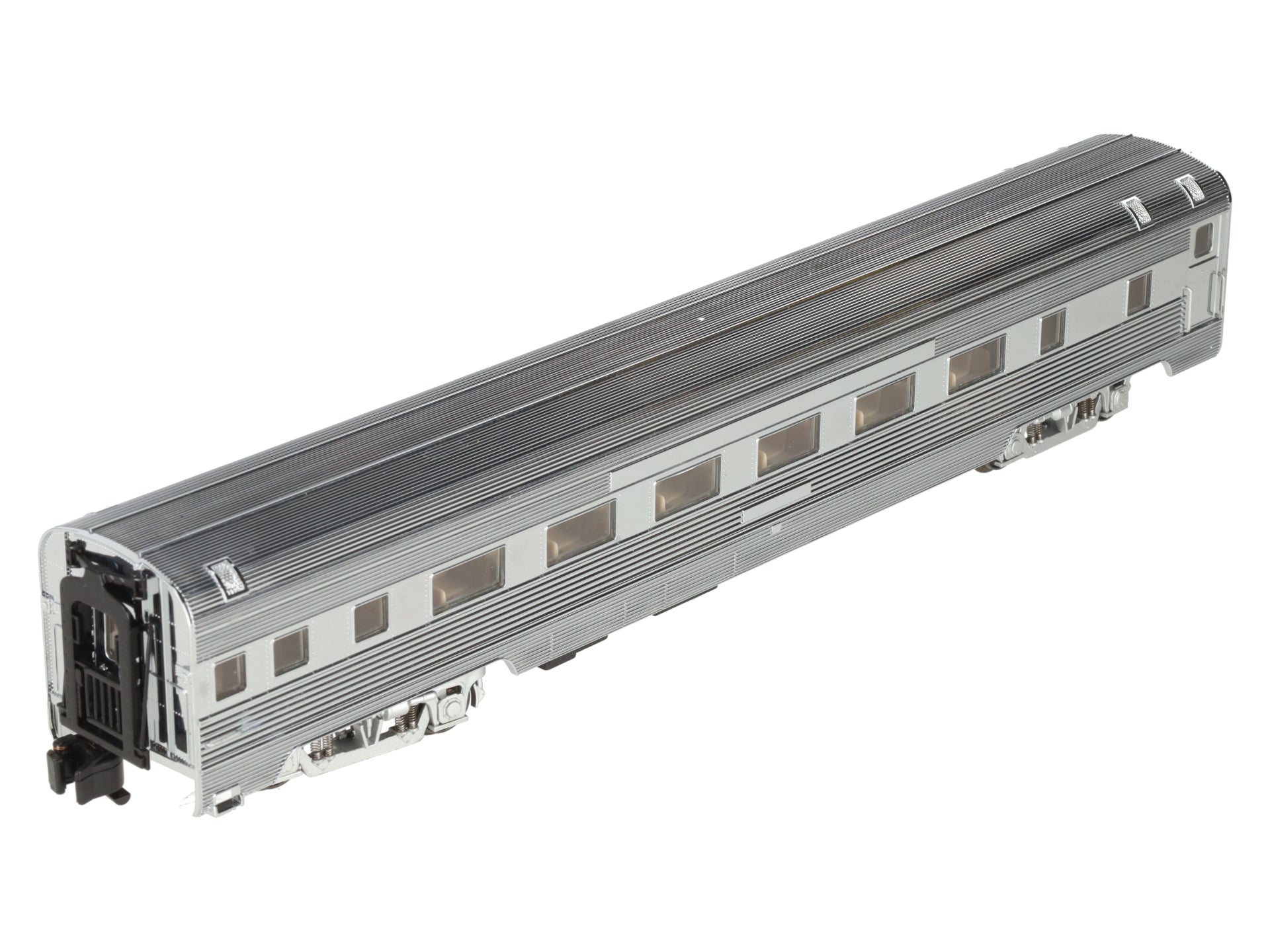 American Models Undecorated (High rail) Extra Budd Coach - SILVER EX/Box