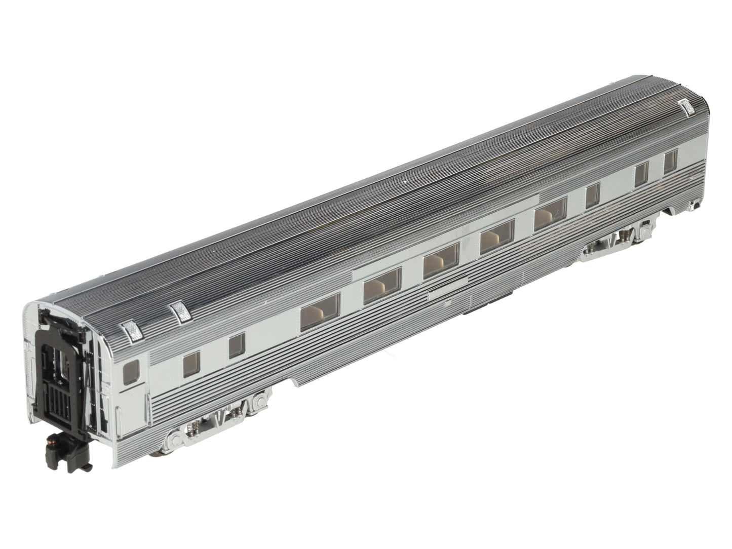 American Models Undecorated (High rail) Extra Budd Coach - SILVER EX/Box