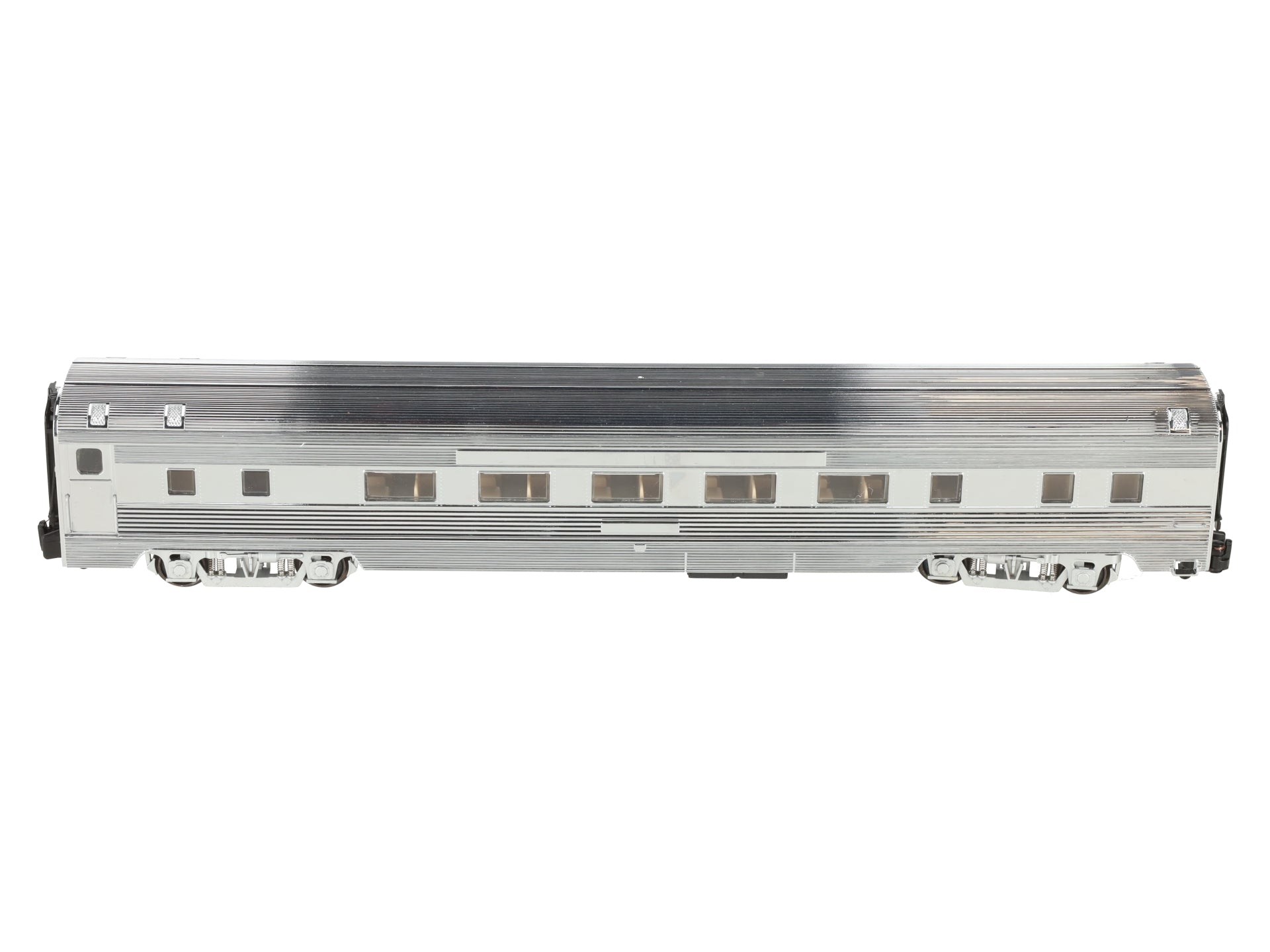 American Models Undecorated (High rail) Extra Budd Coach - SILVER EX/Box