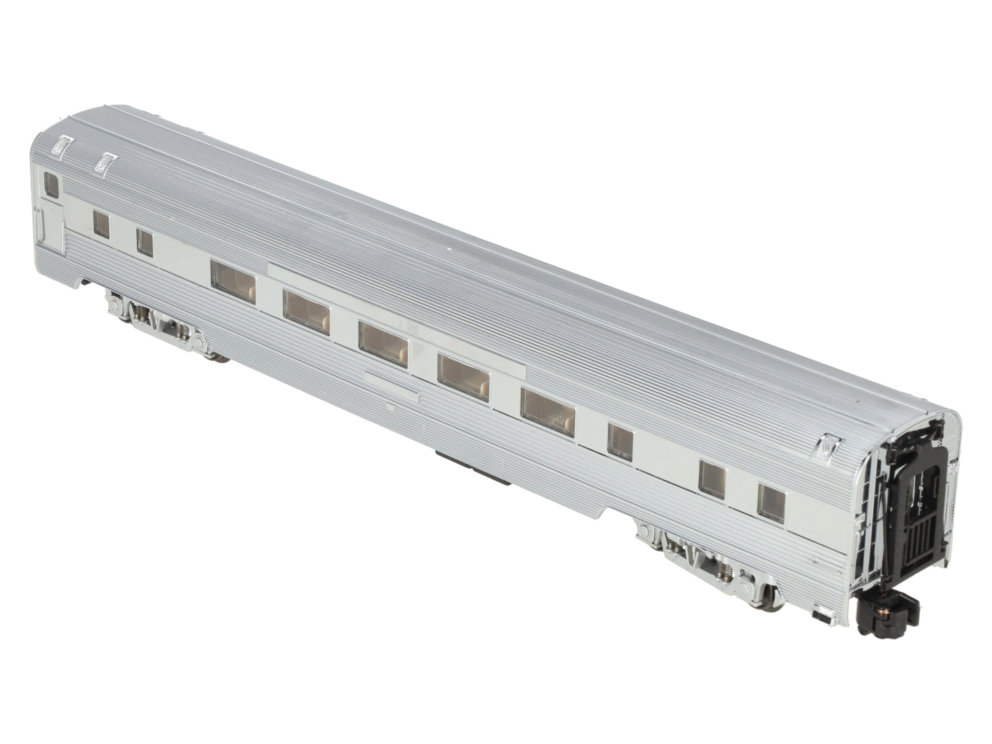 American Models Undecorated (High rail) Extra Budd Coach - SILVER EX/Box