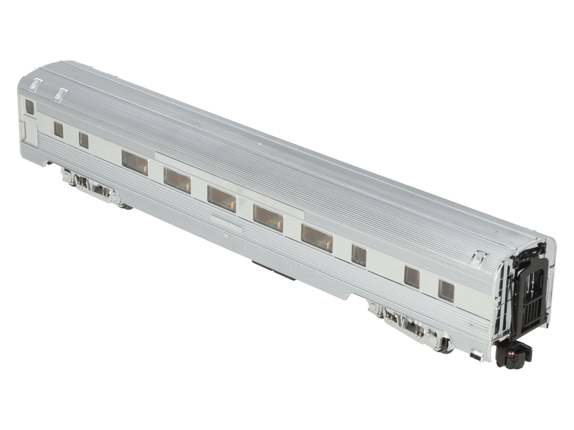 American Models Undecorated (High rail) Extra Budd Coach - SILVER EX/Box