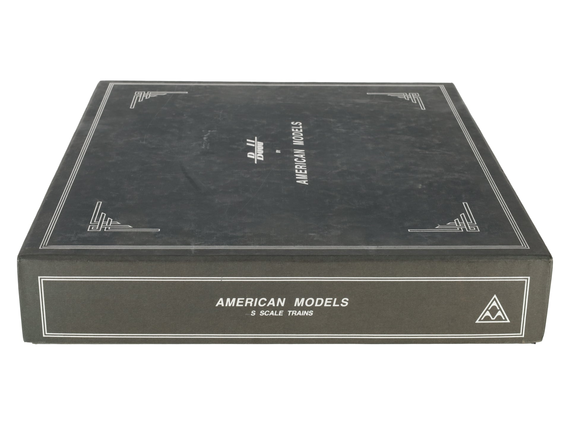American Models S Scale Rock island Illuminated 4 Car Passenger Car Set EX/Box