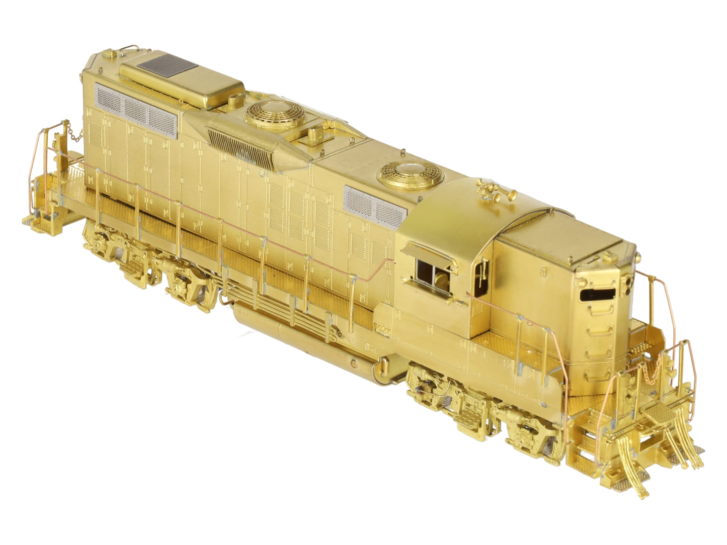 Overland OMI-5476 HO BRASS UP GP9 'A' Diesel Locomotive -Unpainted EX/Box