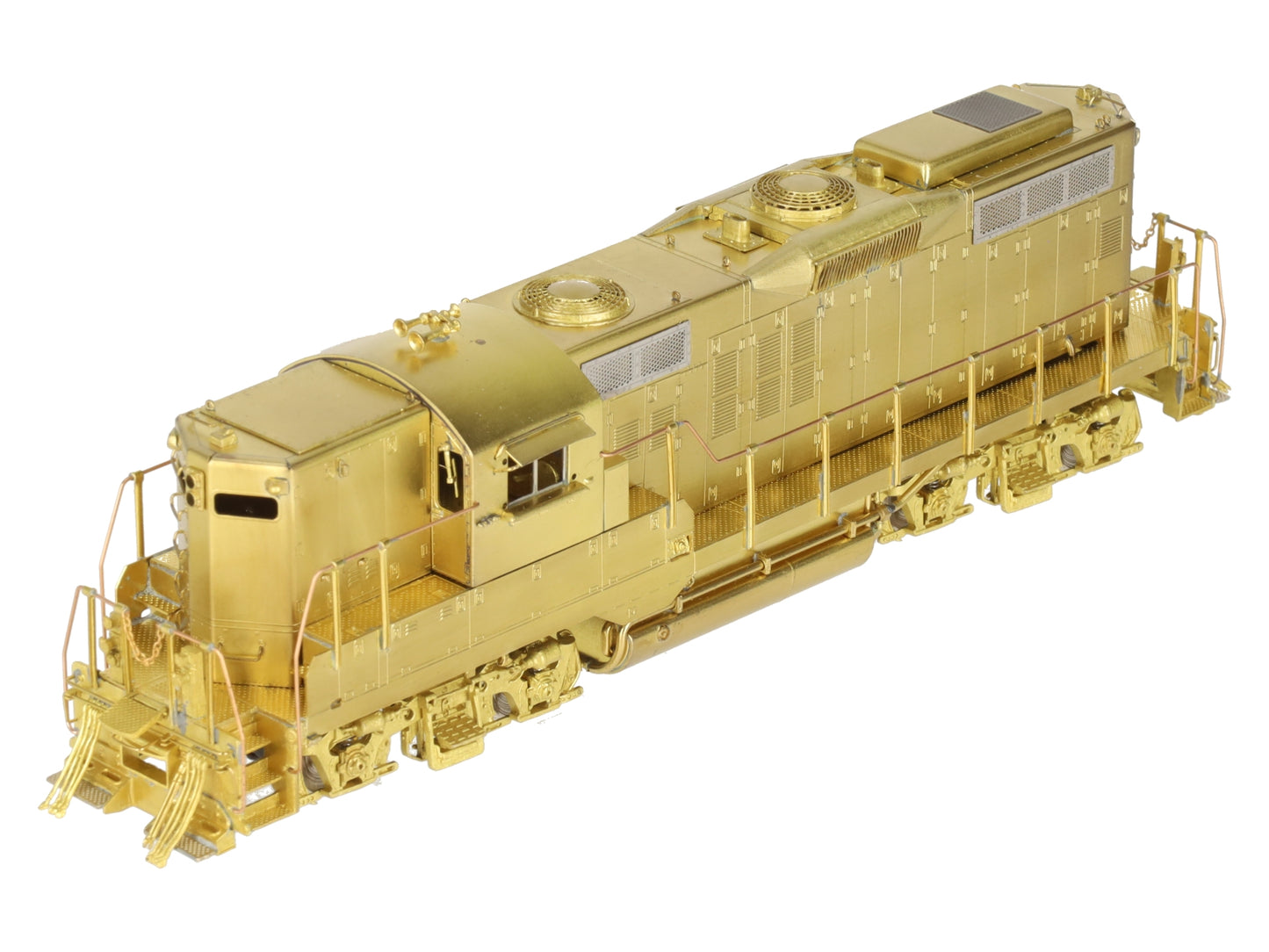 Overland OMI-5476 HO BRASS UP GP9 'A' Diesel Locomotive -Unpainted EX/Box