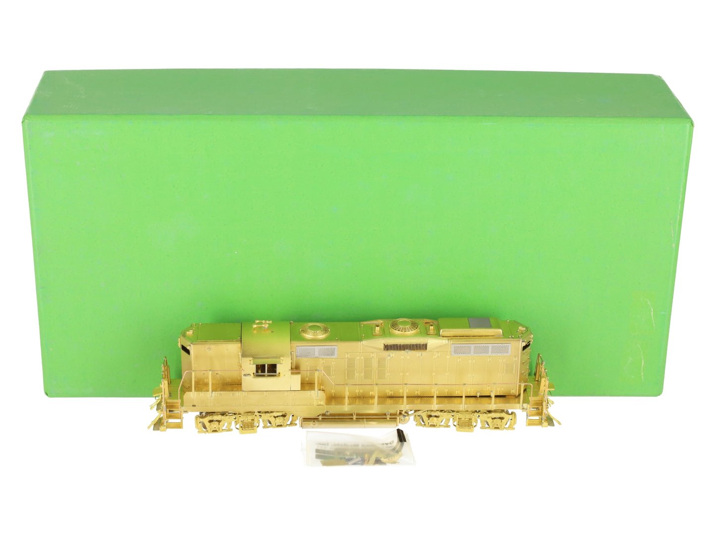 Overland OMI-5476 HO BRASS UP GP9 'A' Diesel Locomotive -Unpainted EX/Box