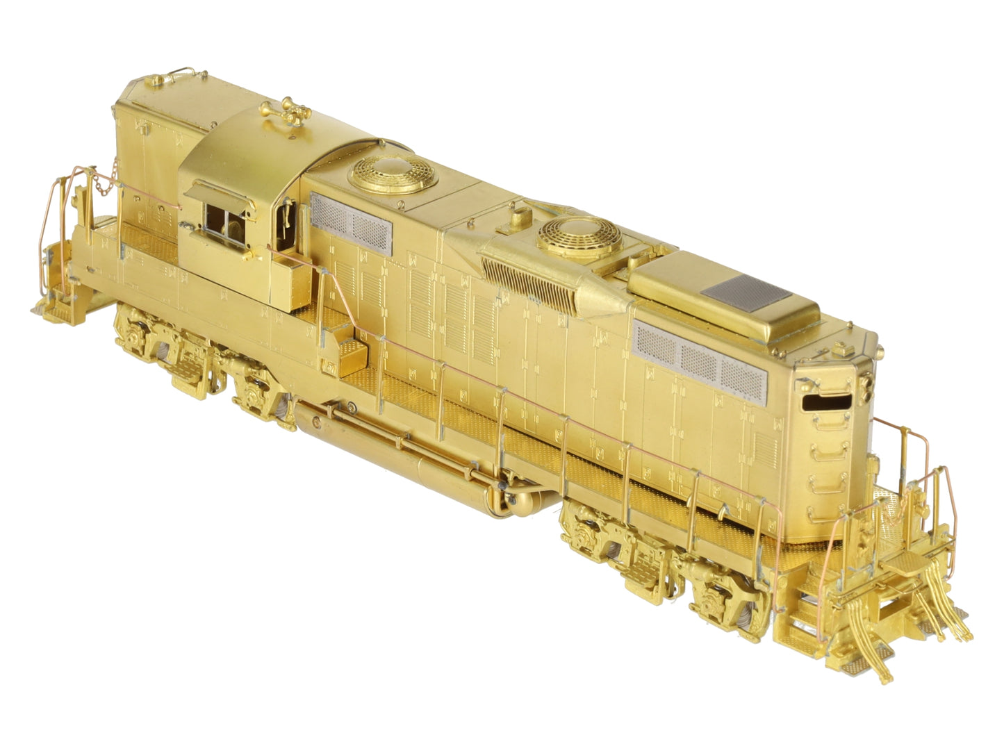 Overland OMI-5476 HO BRASS UP GP9 'A' Diesel Locomotive -Unpainted EX/Box