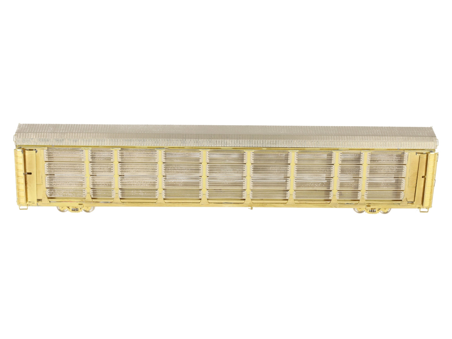 Overland OMI-3120 HO Scale BRASS Thrall Bi-Level Enclosed Auto Rack -Unpainted EX/Box