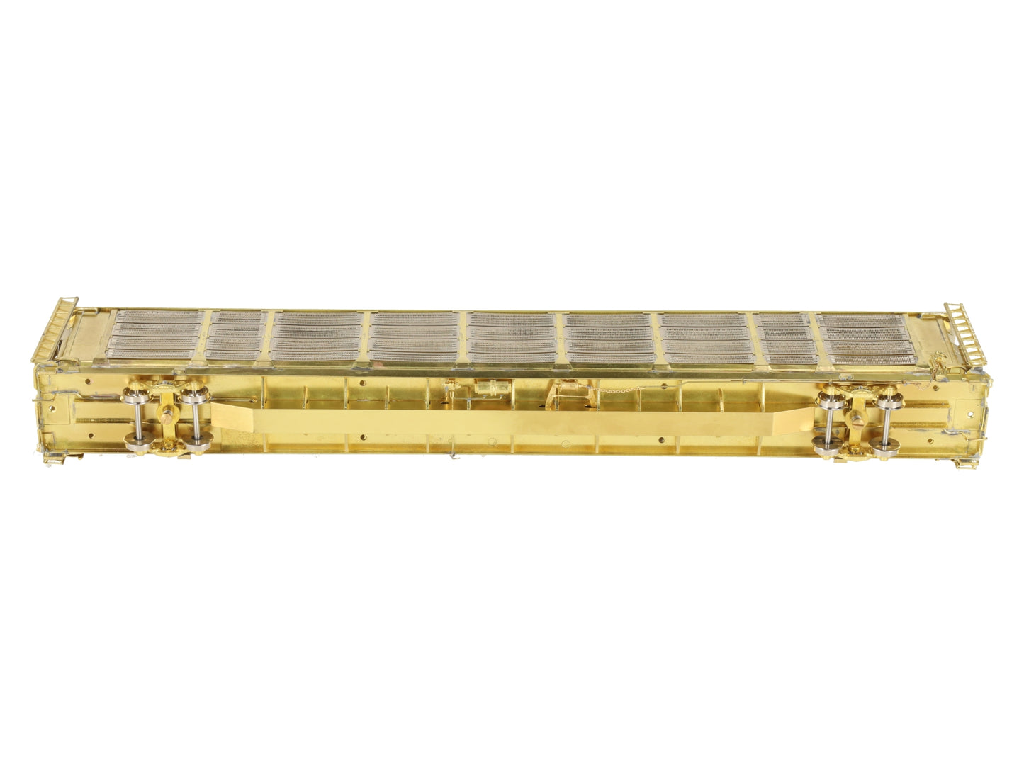 Overland OMI-3120 HO Scale BRASS Thrall Bi-Level Enclosed Auto Rack -Unpainted EX/Box