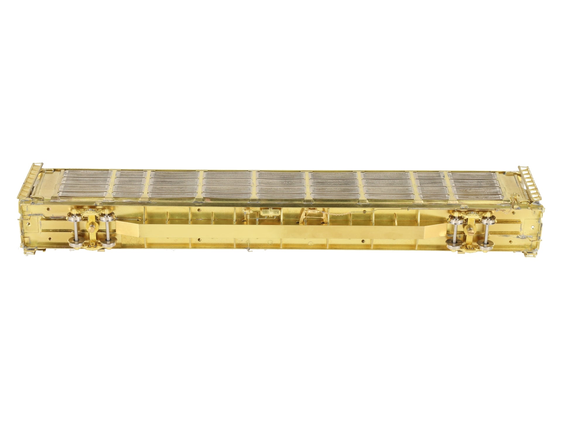Overland OMI-3120 HO Scale BRASS Thrall Bi-Level Enclosed Auto Rack -Unpainted EX/Box